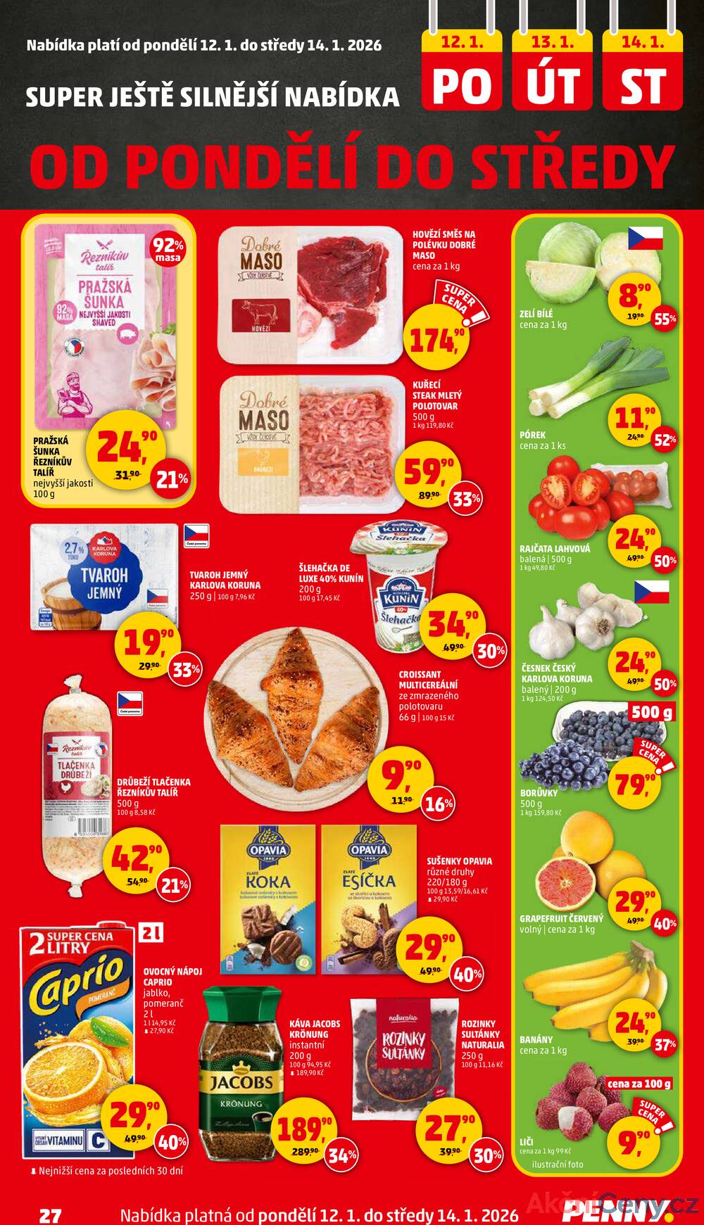 Leták Penny Market - Penny Market od 8.1. do 14.1.2026 - strana 27 Leták Penny Market - Penny Market od 8.1. do 14.1.2026 - strana 27