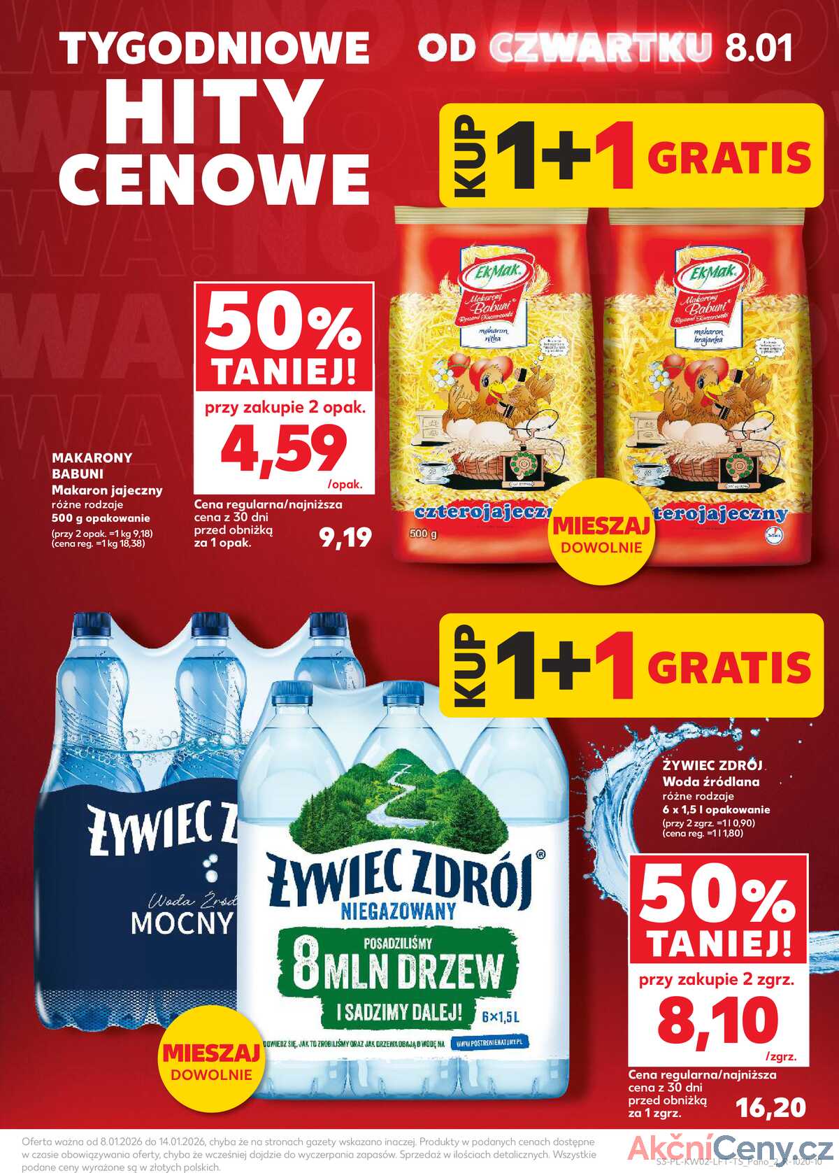 Leták Kaufland Polsko 8.1.-14.1.2026 - Noviny týdne strana 3