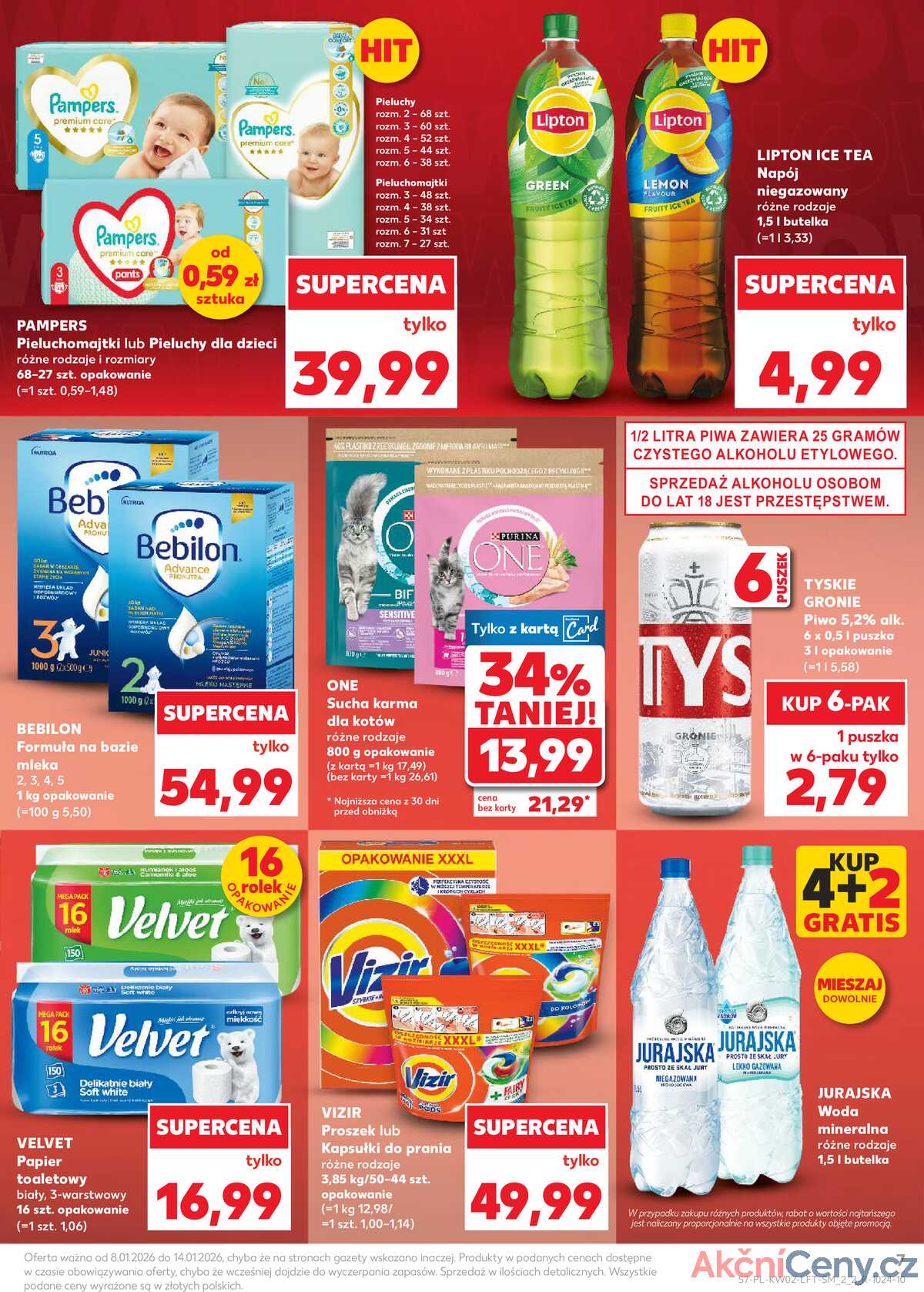 Leták Kaufland Polsko 8.1.-14.1.2026 - Noviny týdne strana 7