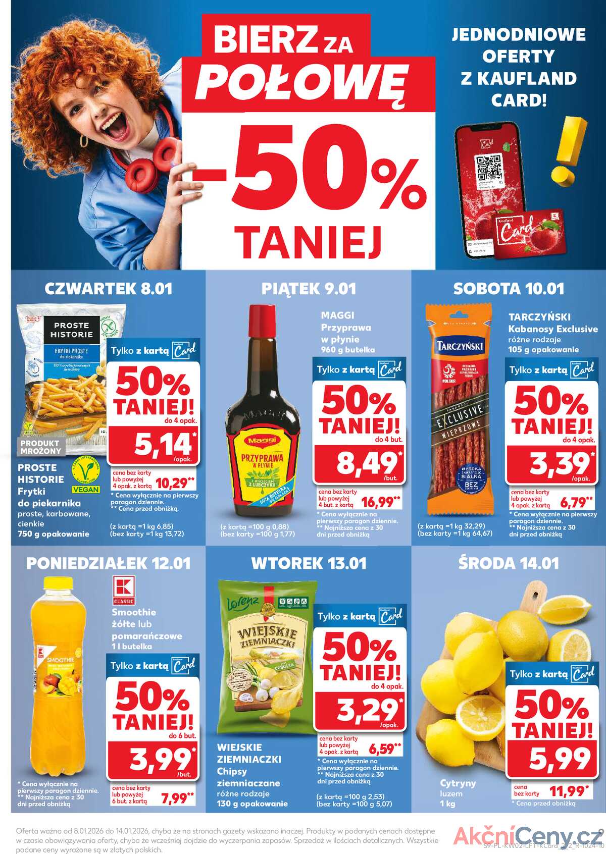Leták Kaufland Polsko 8.1.-14.1.2026 - Noviny týdne strana 9