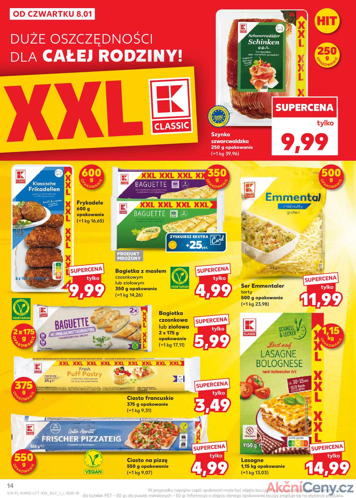 Leták Kaufland Polsko 8.1.-14.1.2026 - Noviny týdne strana 14