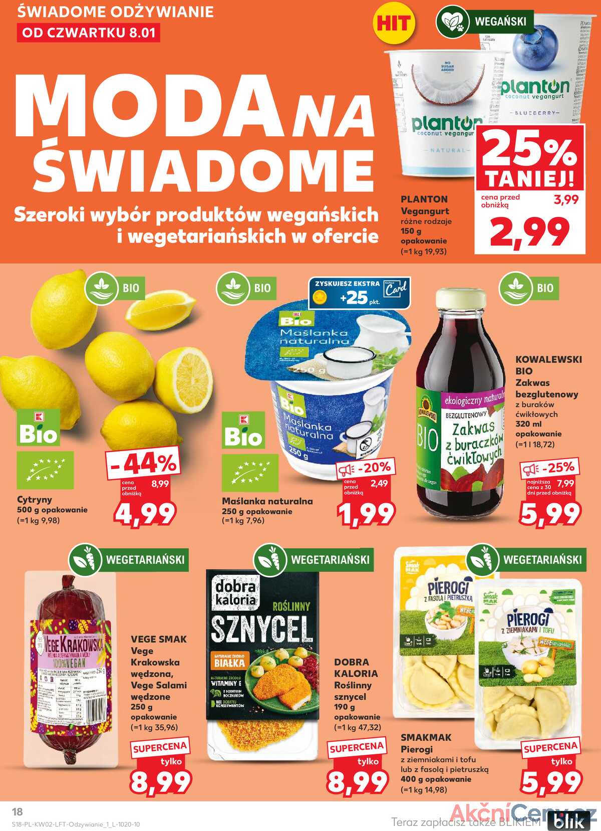 Leták Kaufland Polsko 8.1.-14.1.2026 - Noviny týdne strana 18