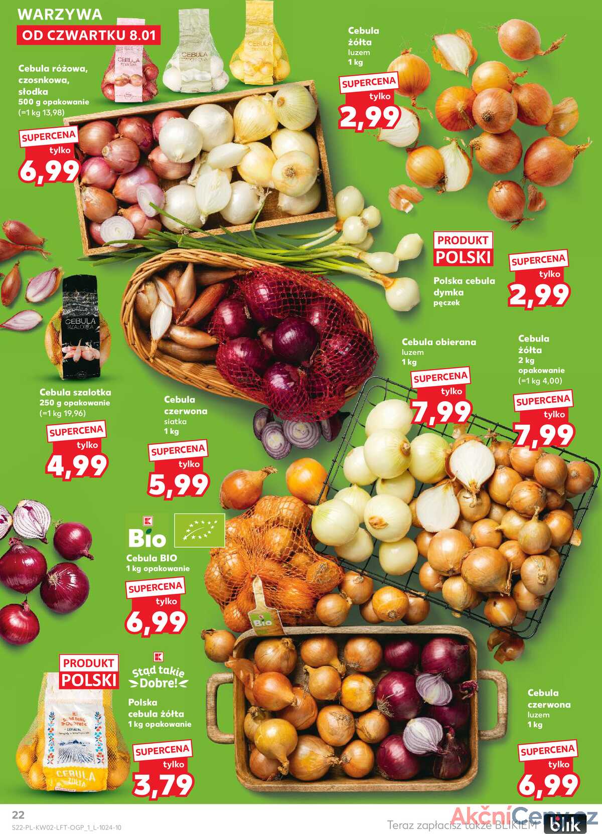 Leták Kaufland Polsko 8.1.-14.1.2026 - Noviny týdne strana 22