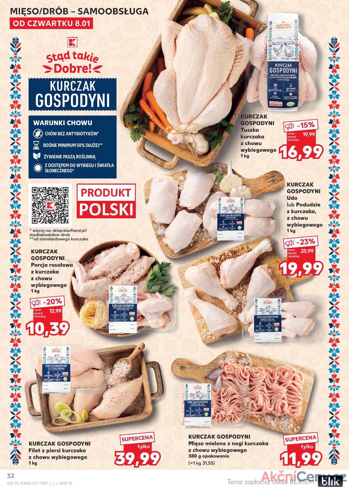 Leták Kaufland Polsko 8.1.-14.1.2026 - Noviny týdne strana 32