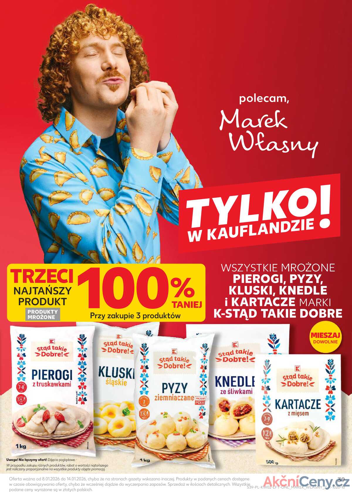 Leták Kaufland Polsko 8.1.-14.1.2026 - Noviny týdne strana 39
