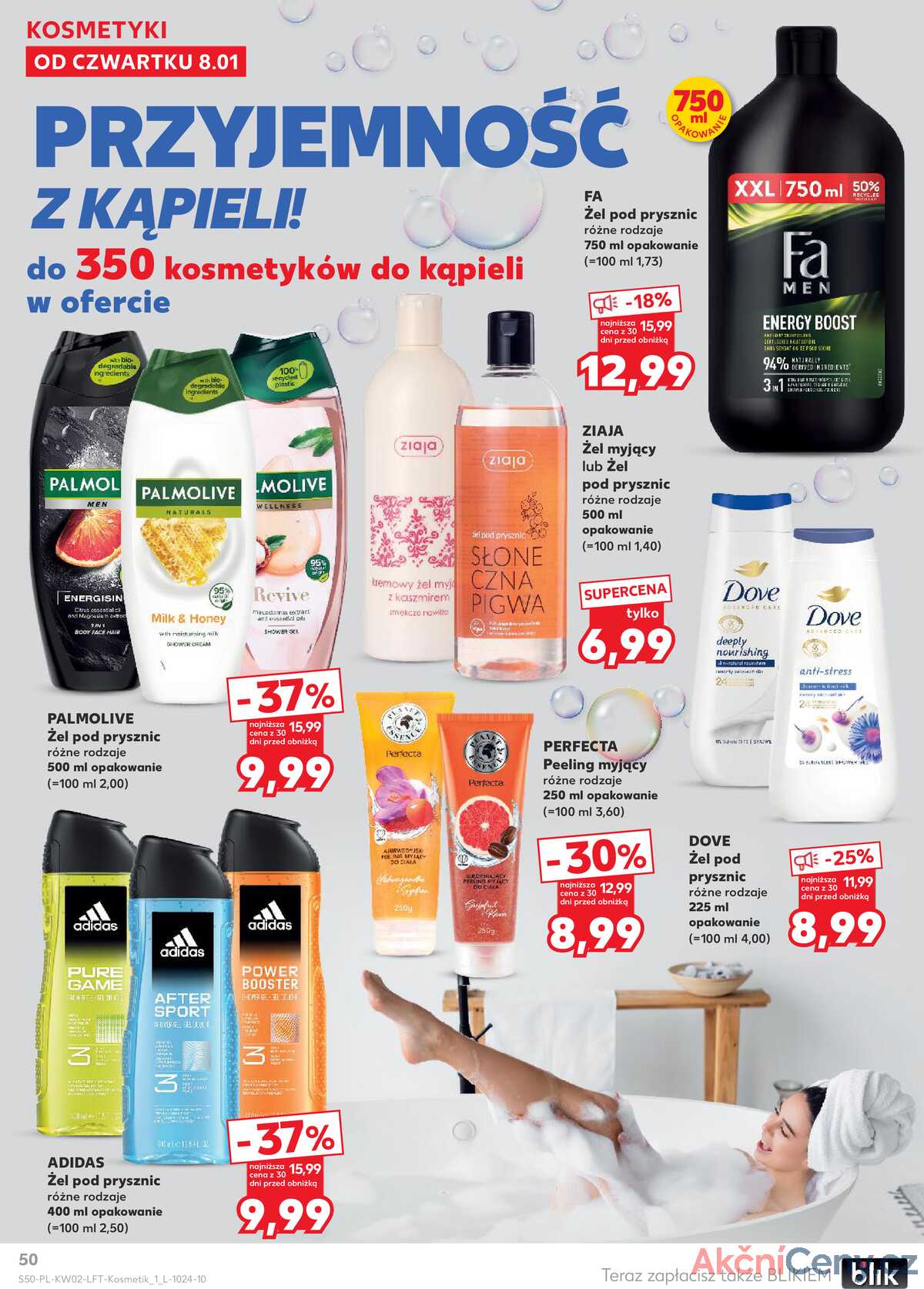 Leták Kaufland Polsko 8.1.-14.1.2026 - Noviny týdne strana 50