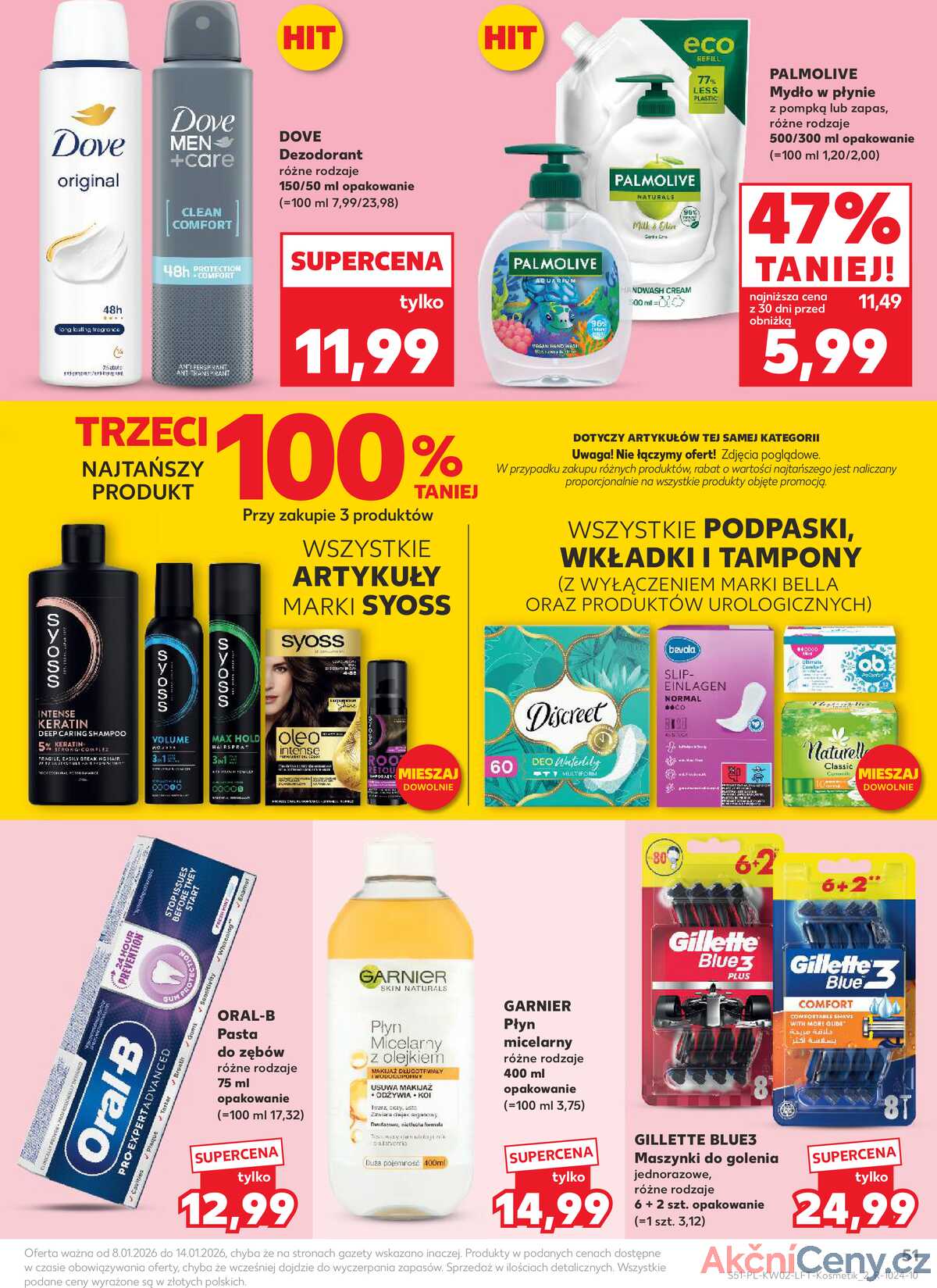 Leták Kaufland Polsko 8.1.-14.1.2026 - Noviny týdne strana 51