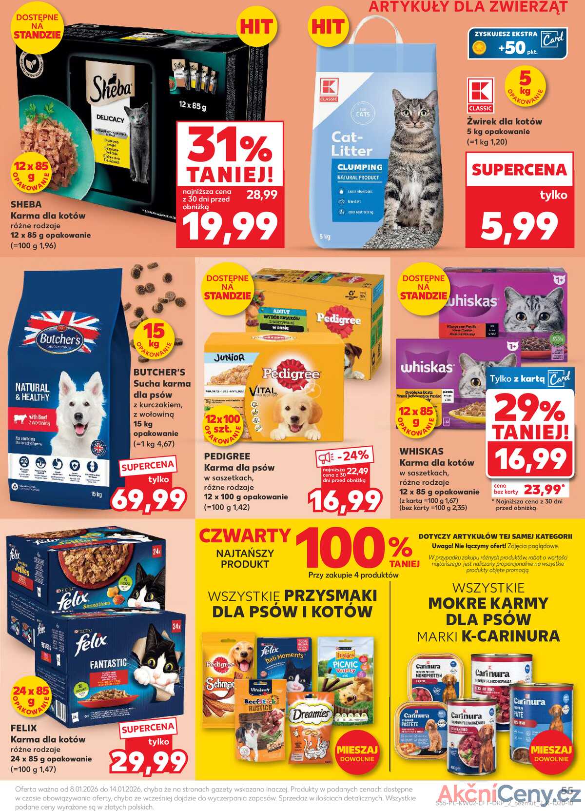 Leták Kaufland Polsko 8.1.-14.1.2026 - Noviny týdne strana 55