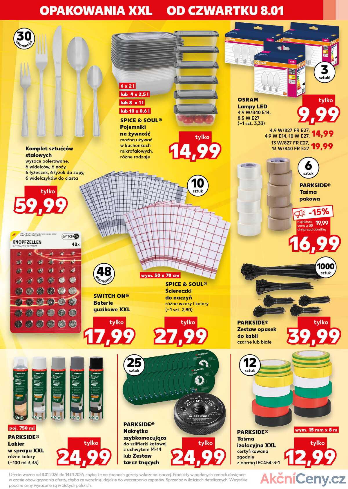 Leták Kaufland Polsko 8.1.-14.1.2026 strana 5