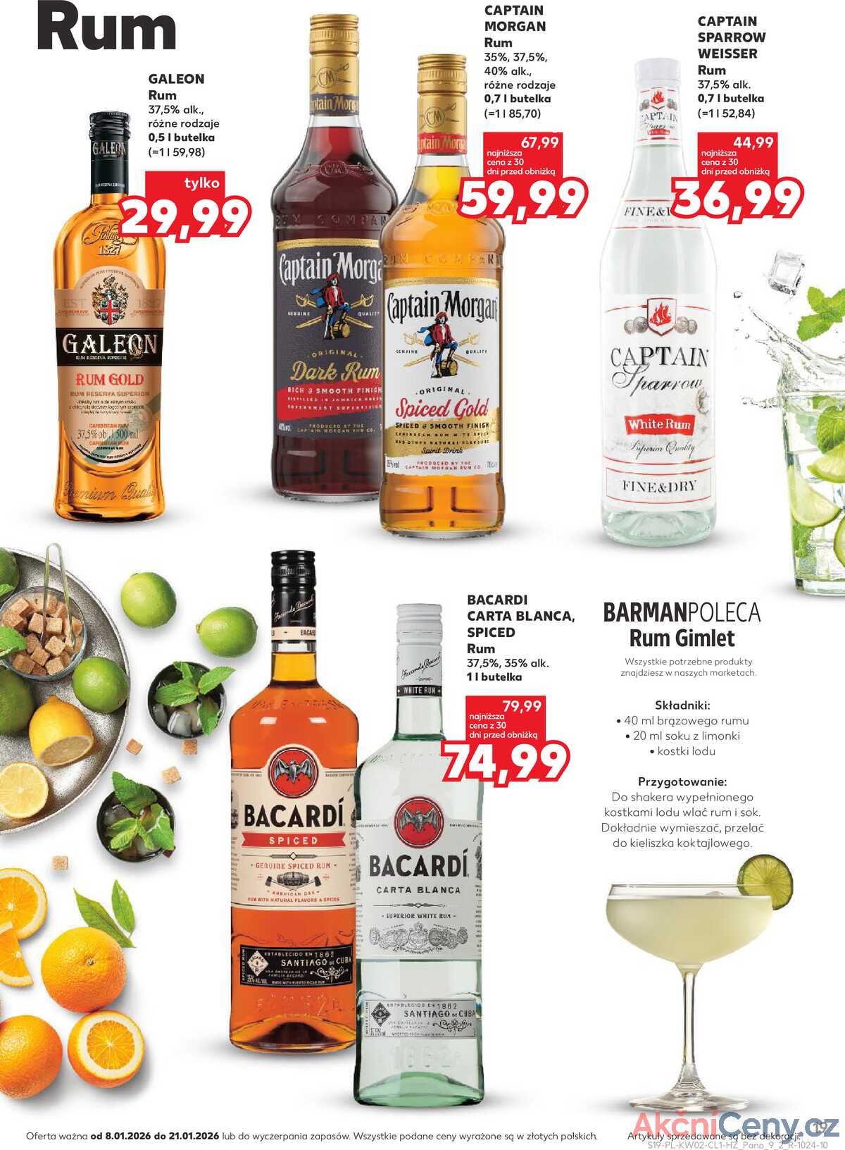 Leták Kaufland Polsko 8.1.-21.1.2026 - Bar Kaufland strana 19