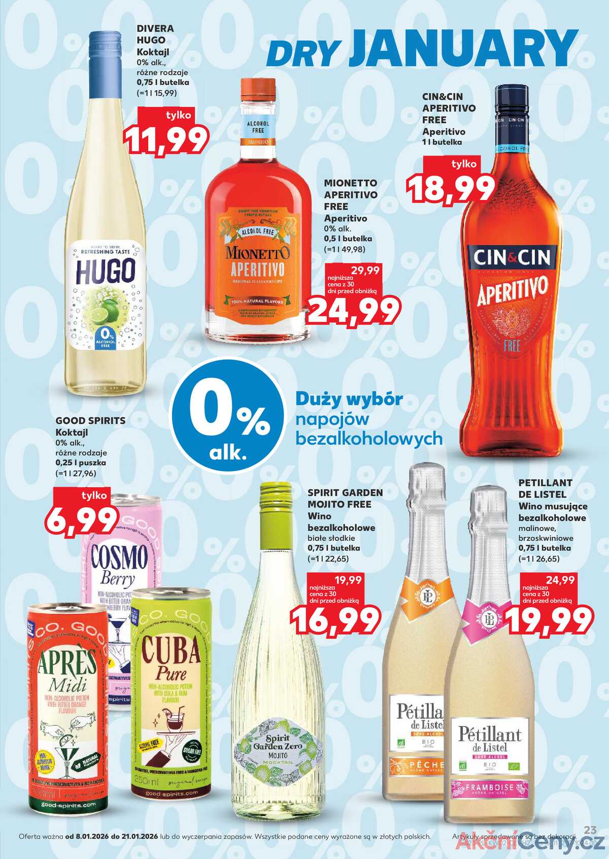 Leták Kaufland Polsko 8.1.-21.1.2026 - Bar Kaufland strana 23