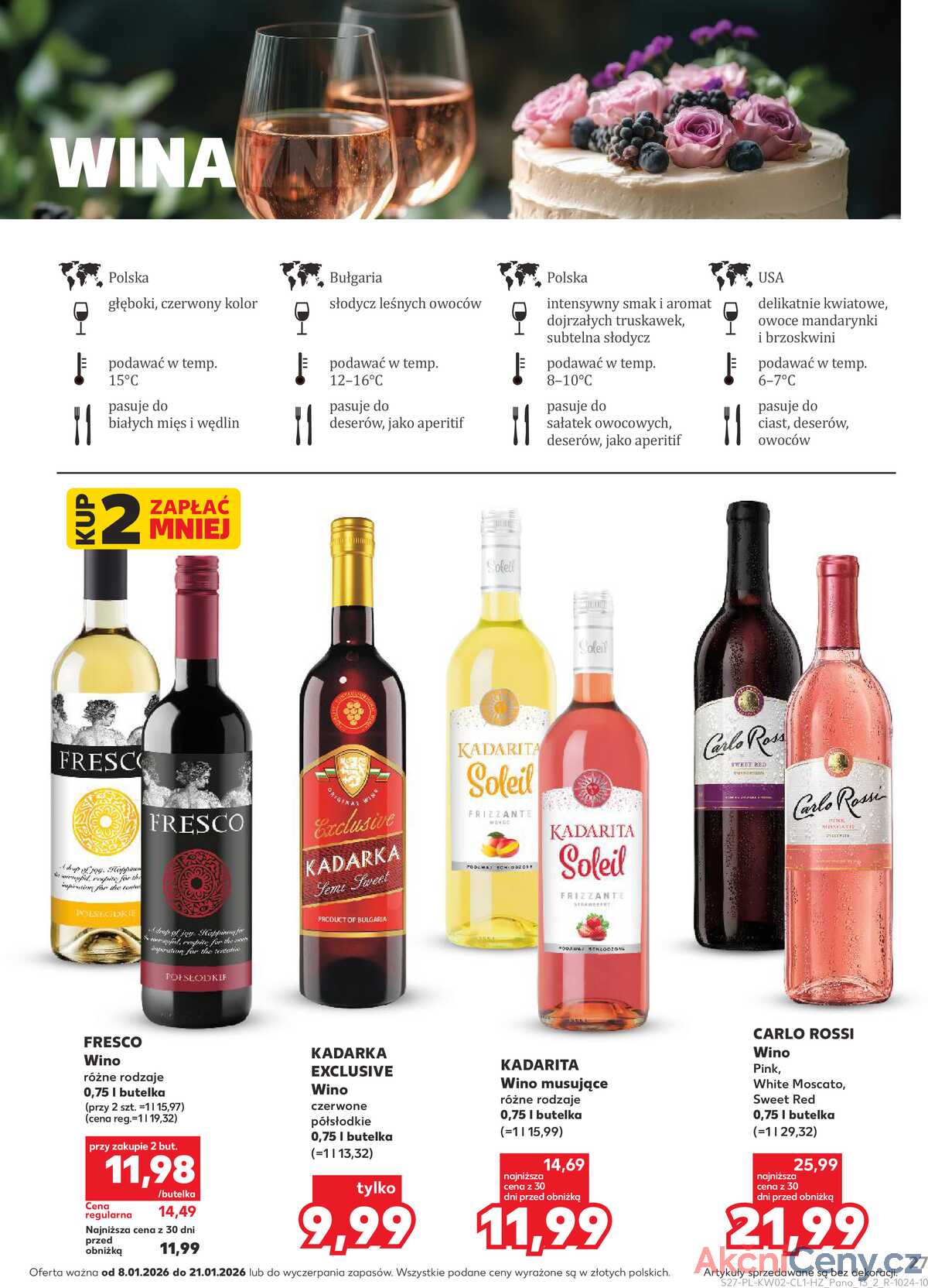 Leták Kaufland Polsko 8.1.-21.1.2026 - Bar Kaufland strana 27