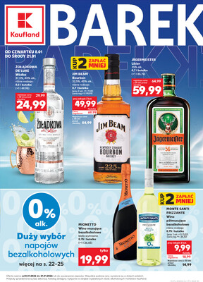 Leták Kaufland Polsko 8.1.-21.1.2026 - Bar Kaufland
