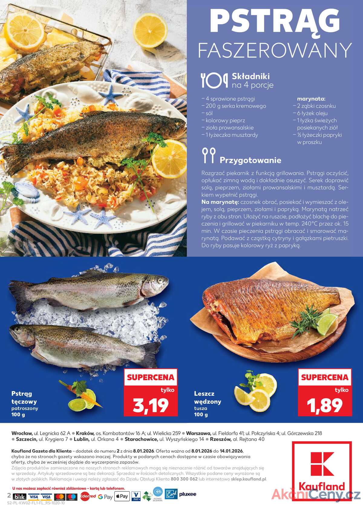 Leták Kaufland Polsko 8.1.-14.1.2026 strana 2