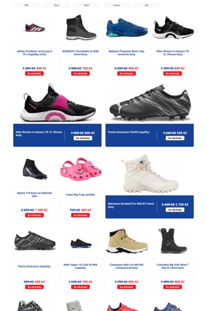 Intersport Boty - 7. 1. 2026