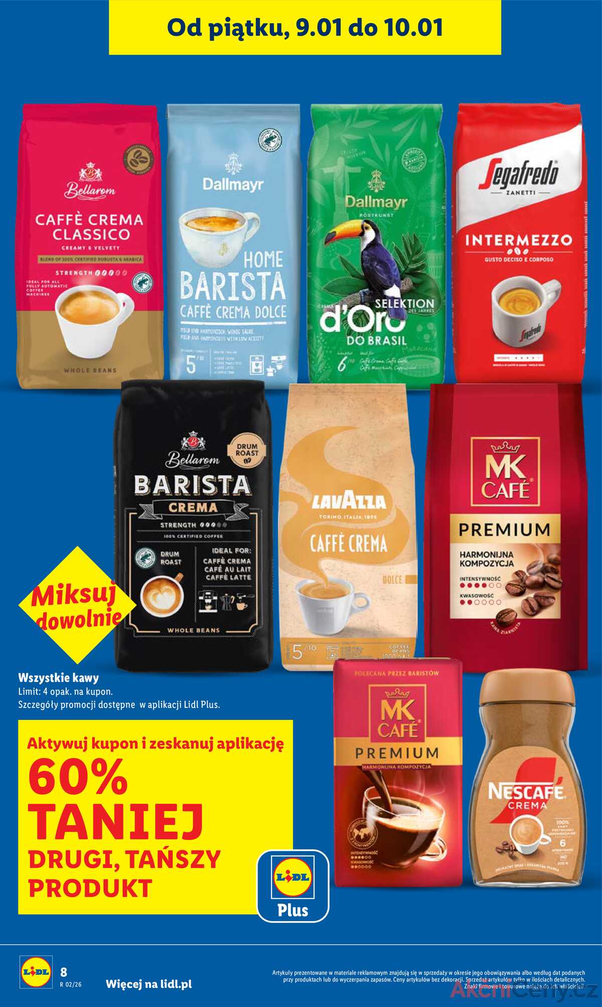 Leták Lidl Polsko 8.1.-10.1.2026 strana 8