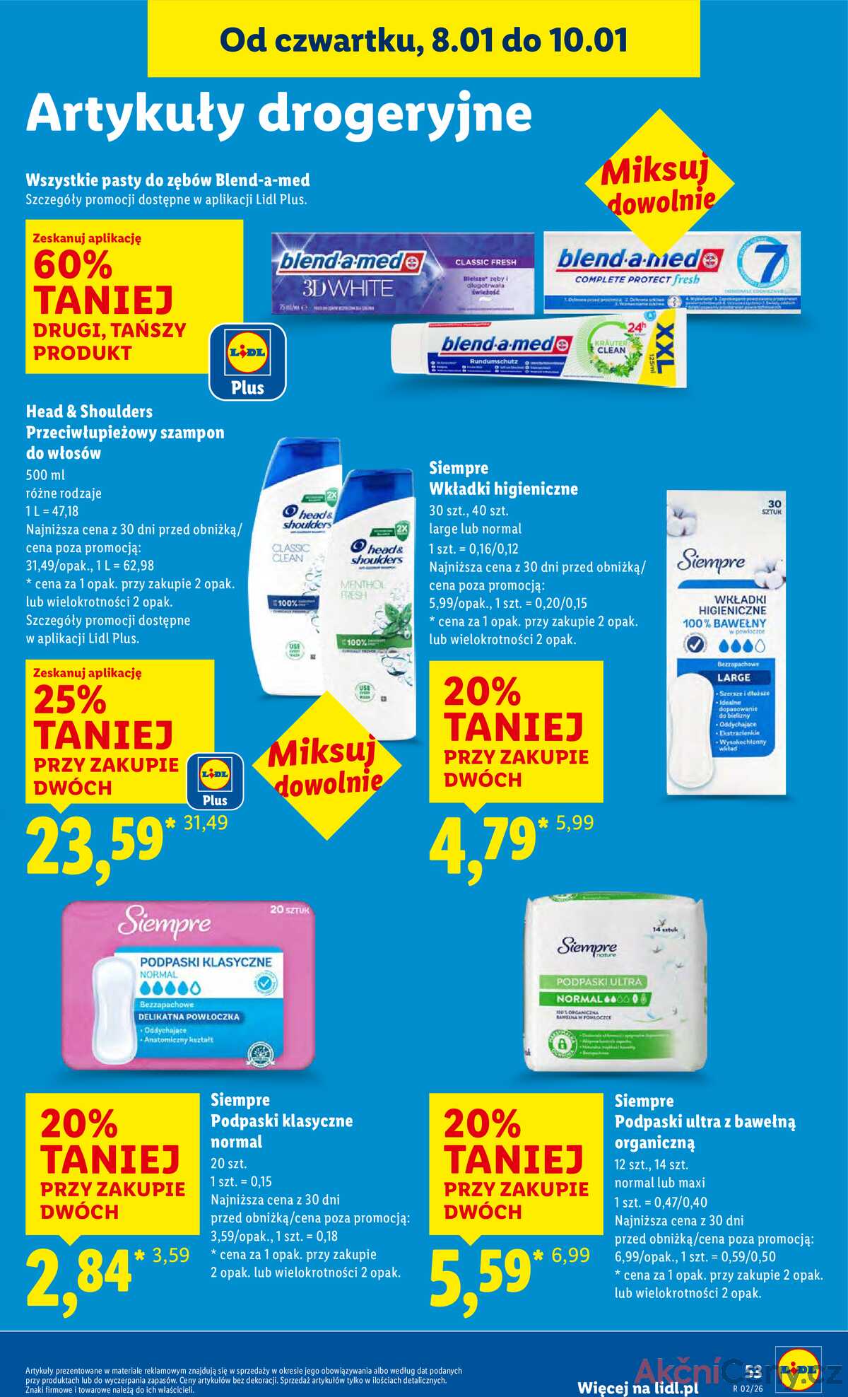 Leták Lidl Polsko 8.1.-10.1.2026 strana 53