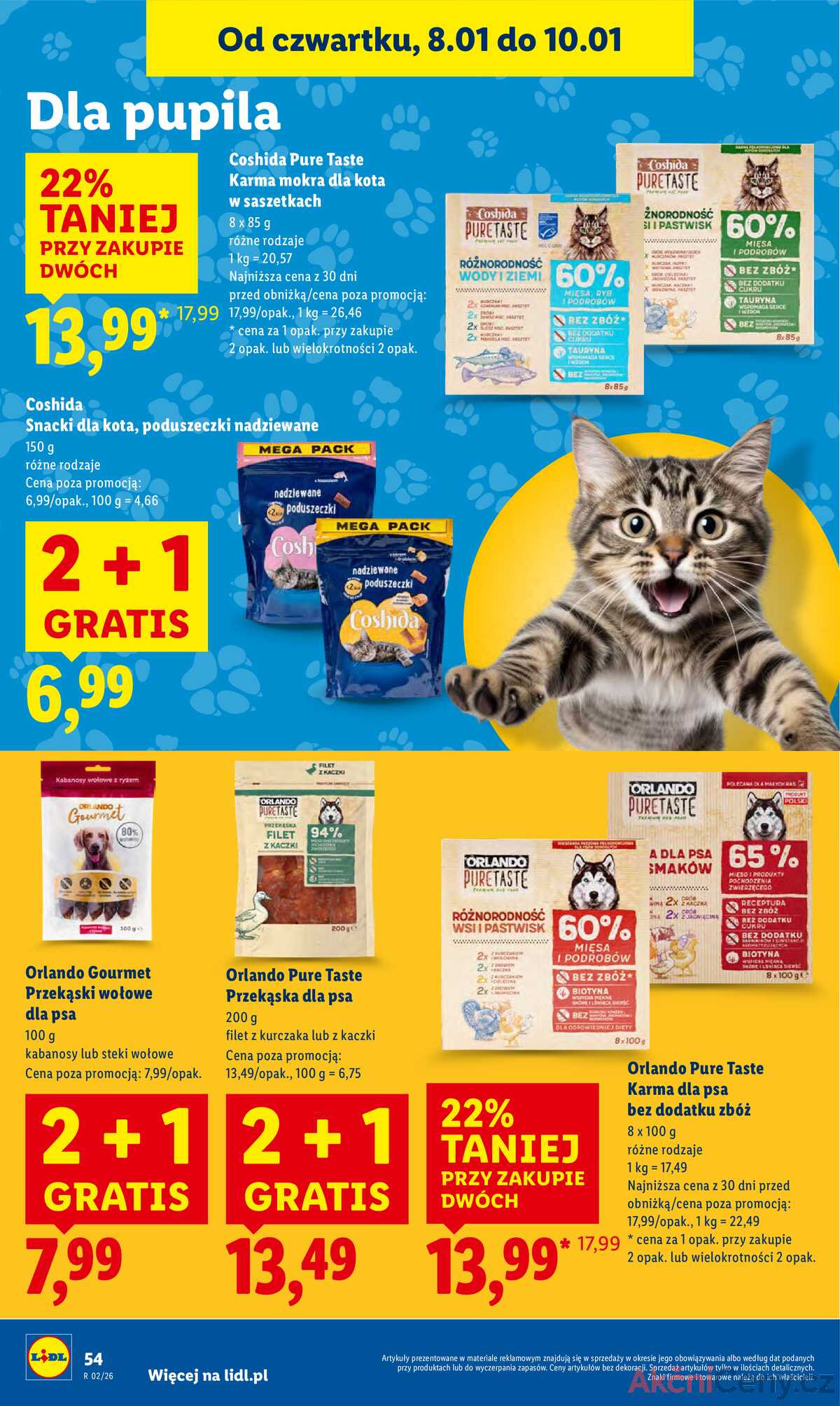 Leták Lidl Polsko 8.1.-10.1.2026 strana 54