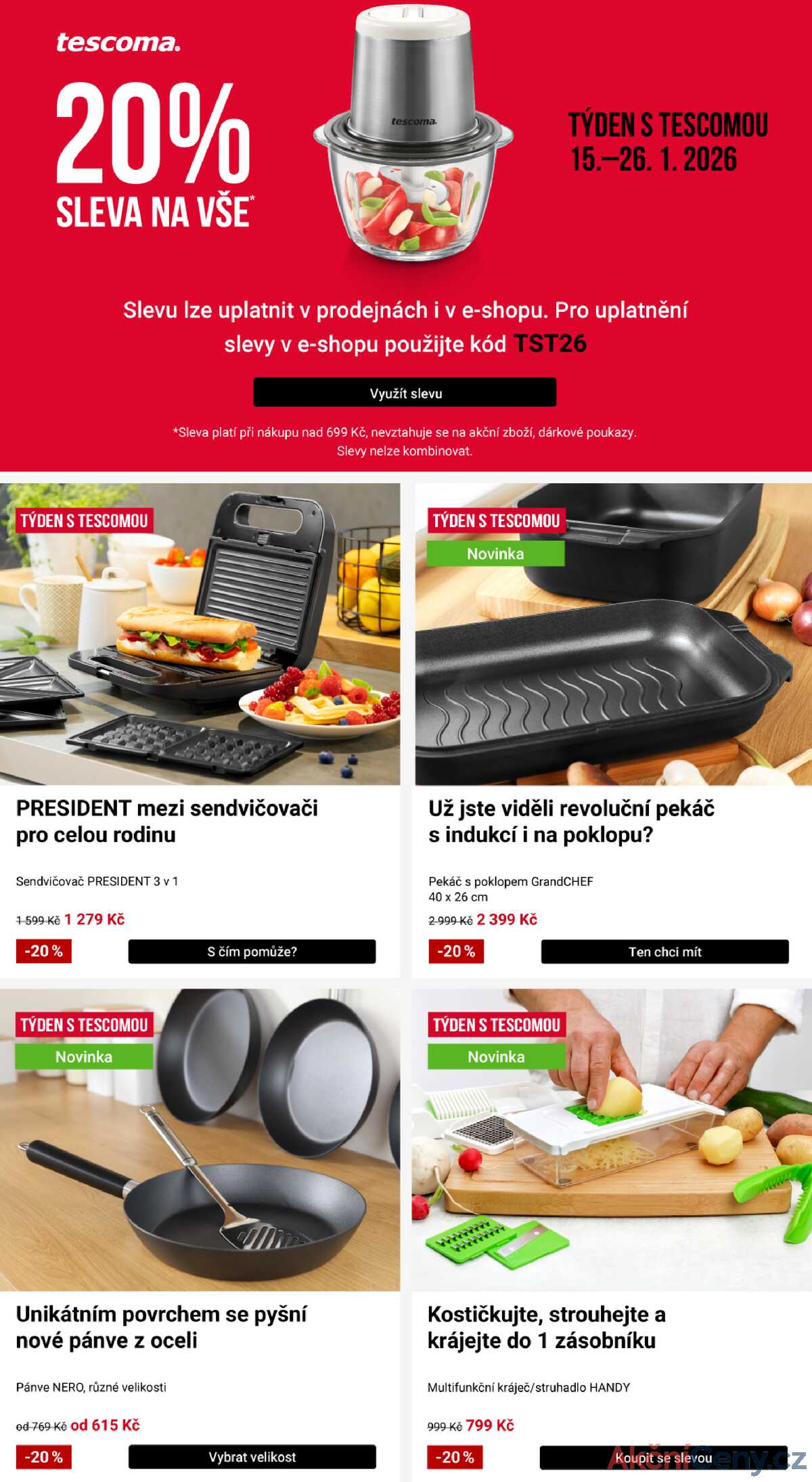 Tescoma  od 15.1. do 26.1.2026 strana 1