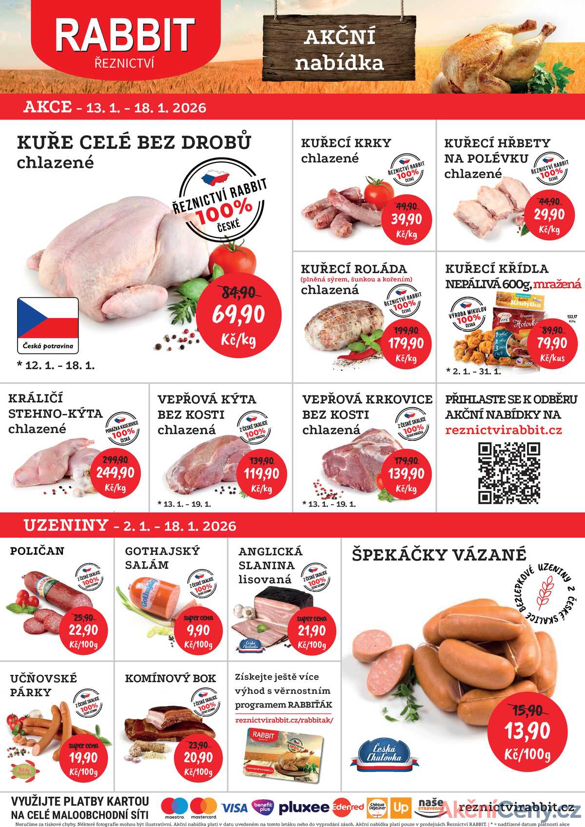 RABBIT řeznictví od 12.1. do 18.1.2026 strana 1