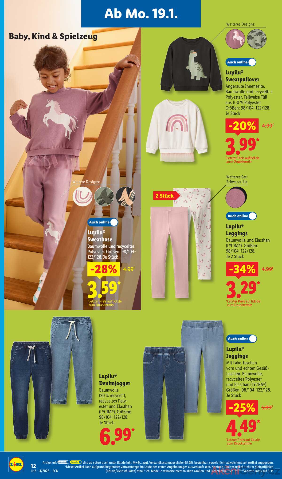 Leták Lidl Německo 19.1.-24.1.2026 strana 6