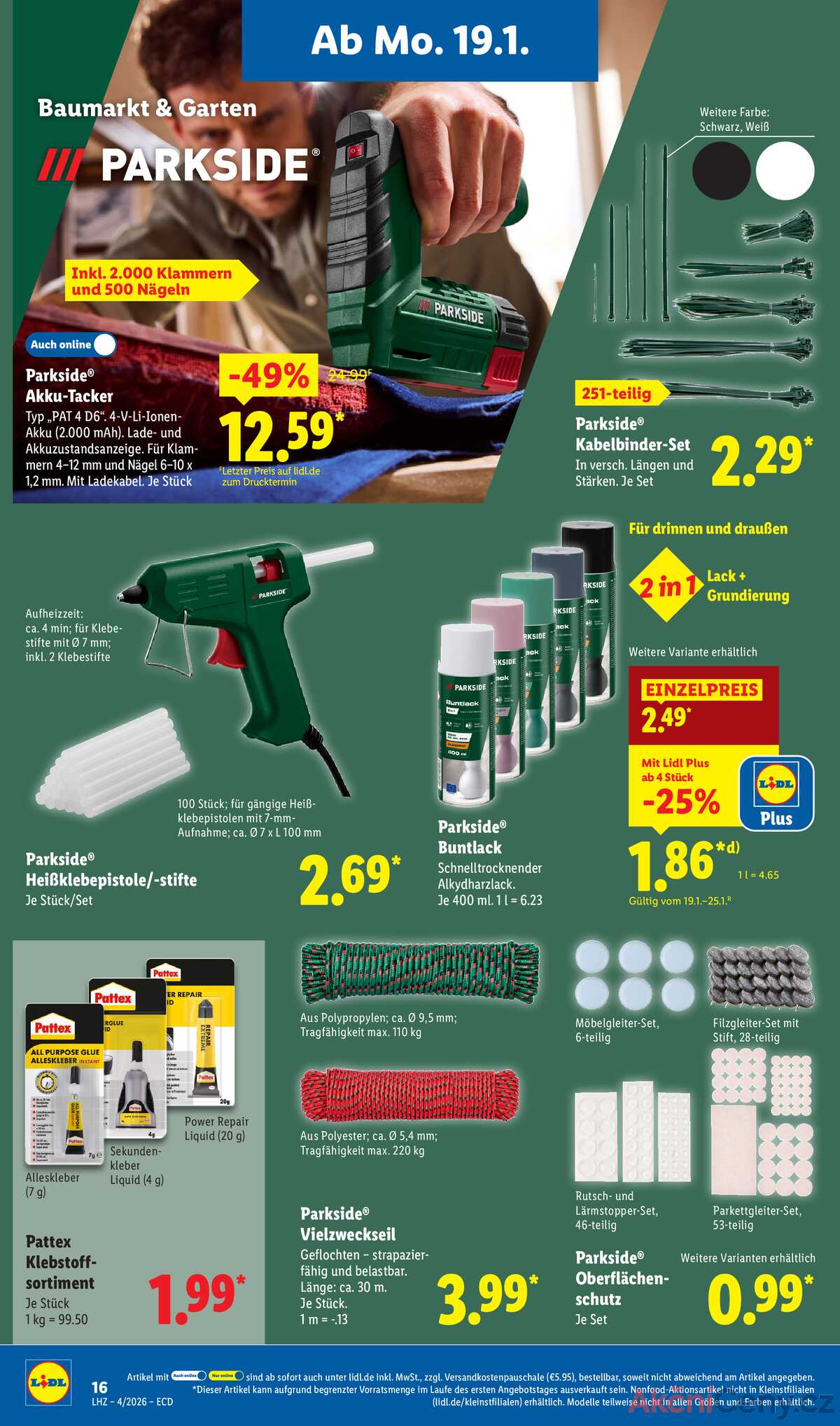 Leták Lidl Německo 19.1.-24.1.2026 strana 12