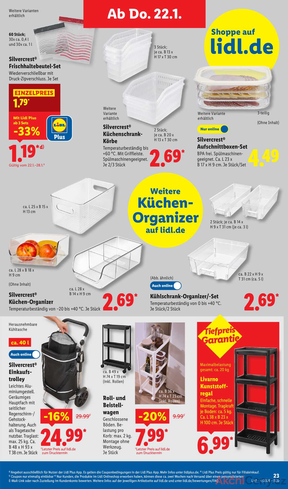 Leták Lidl Německo 19.1.-24.1.2026 strana 19