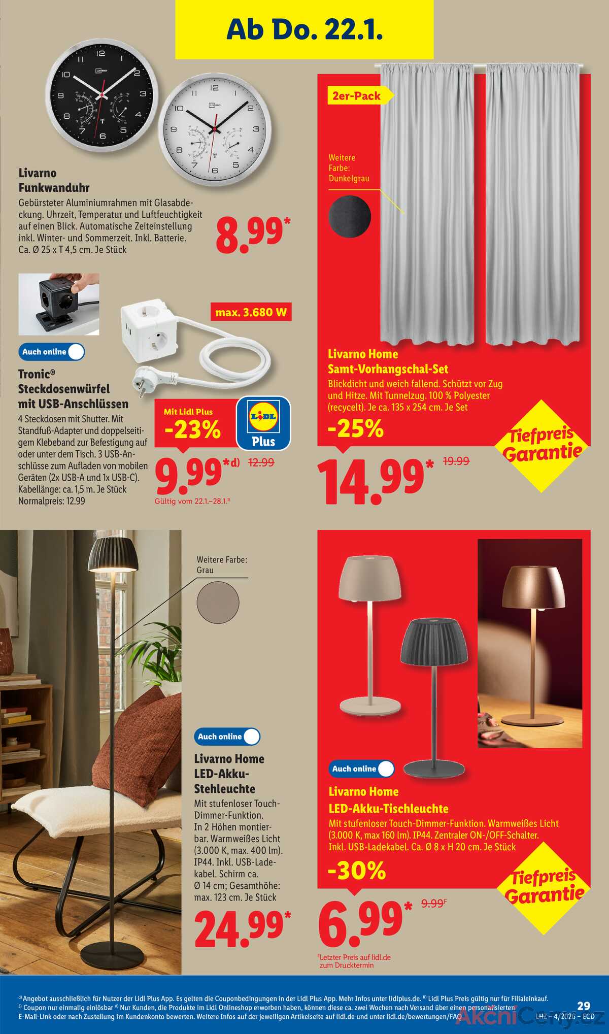 Leták Lidl Německo 19.1.-24.1.2026 strana 25