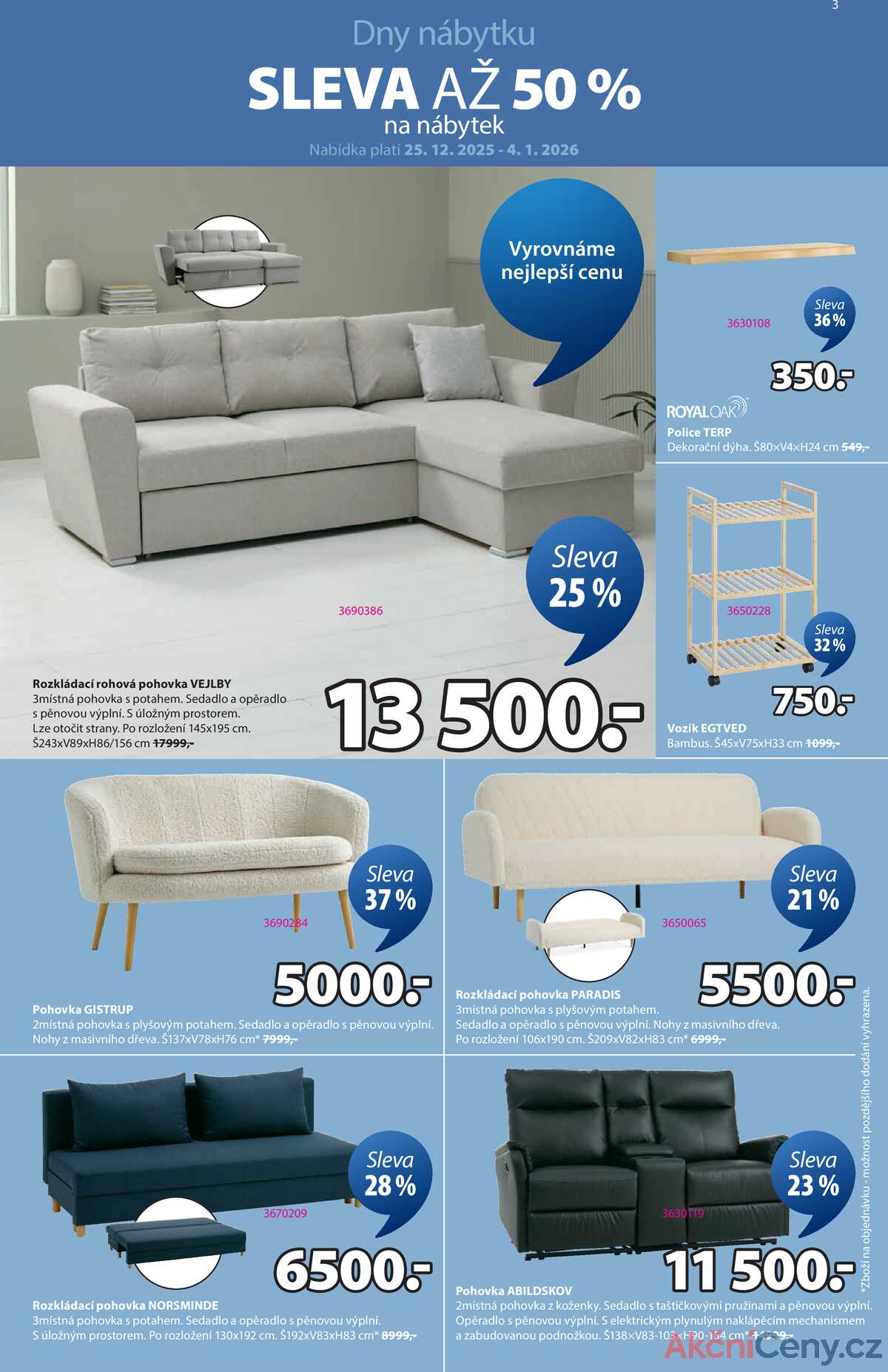 Jysk od 31.12. do 3.2.2026 strana 3