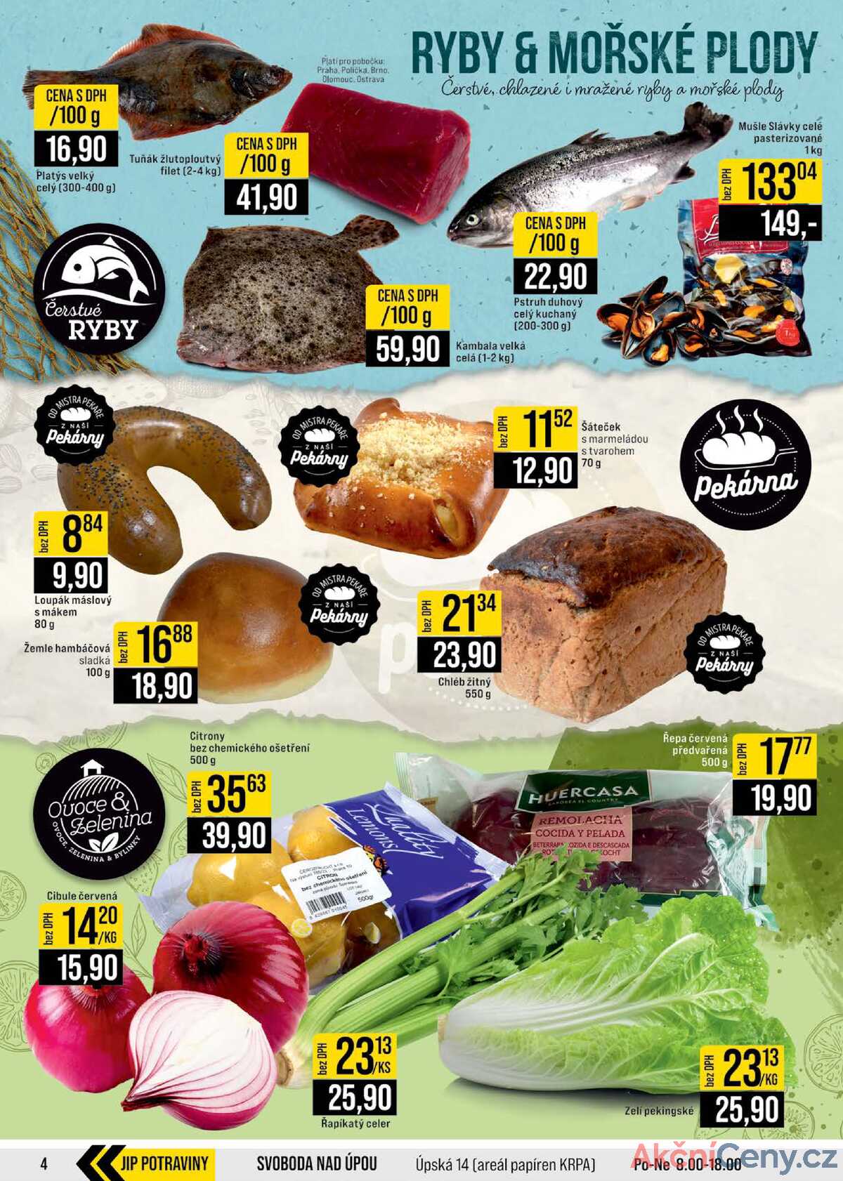 JIP Cash & Carry Brno, Praha, Ostrava, Jilemnice, Pardubice, Ostrava, Karlovy Vary, Olomouc a Zlín od 7.1. do 13.1.2026 strana 4