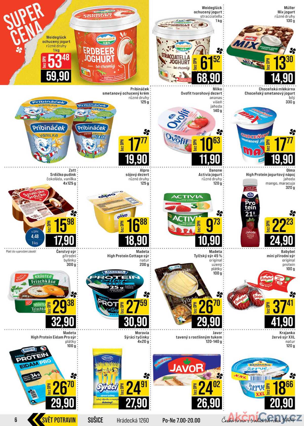 JIP Cash & Carry Brno, Praha, Ostrava, Jilemnice, Pardubice, Ostrava, Karlovy Vary, Olomouc a Zlín od 7.1. do 13.1.2026 strana 6