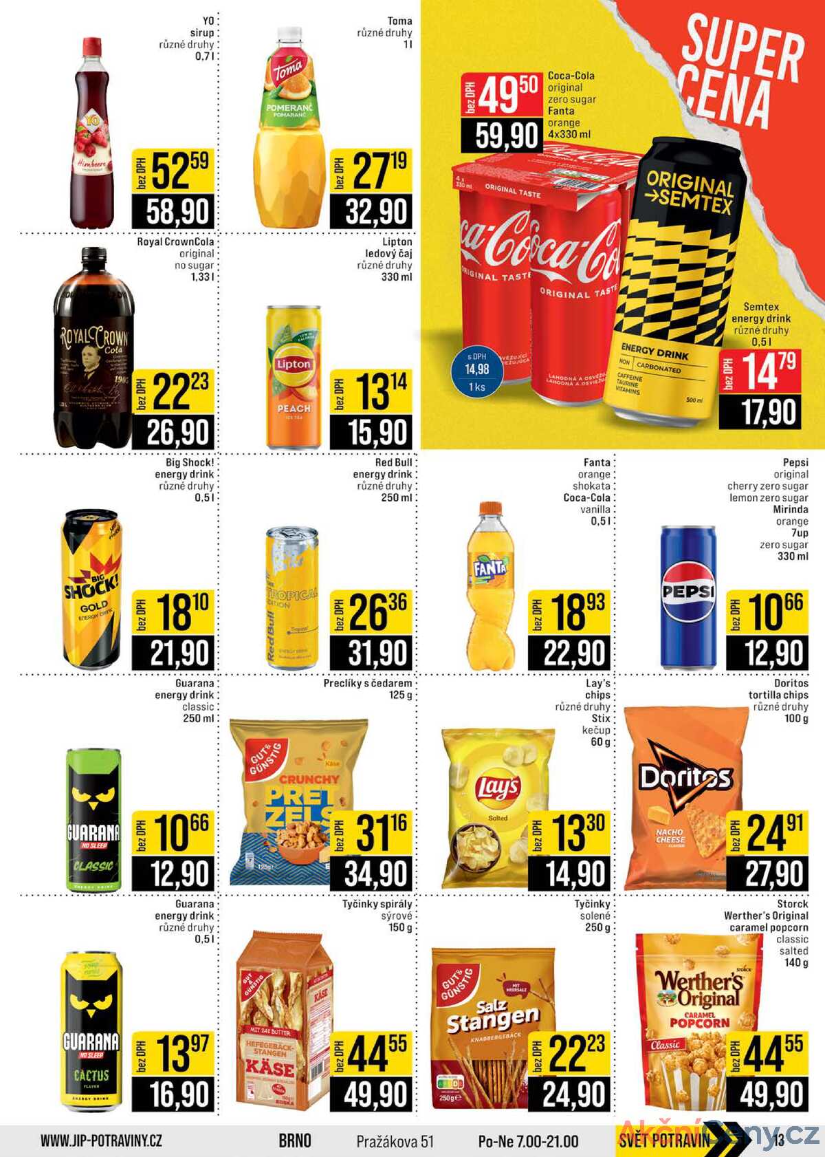 JIP Cash & Carry Brno, Praha, Ostrava, Jilemnice, Pardubice, Ostrava, Karlovy Vary, Olomouc a Zlín od 7.1. do 13.1.2026 strana 13