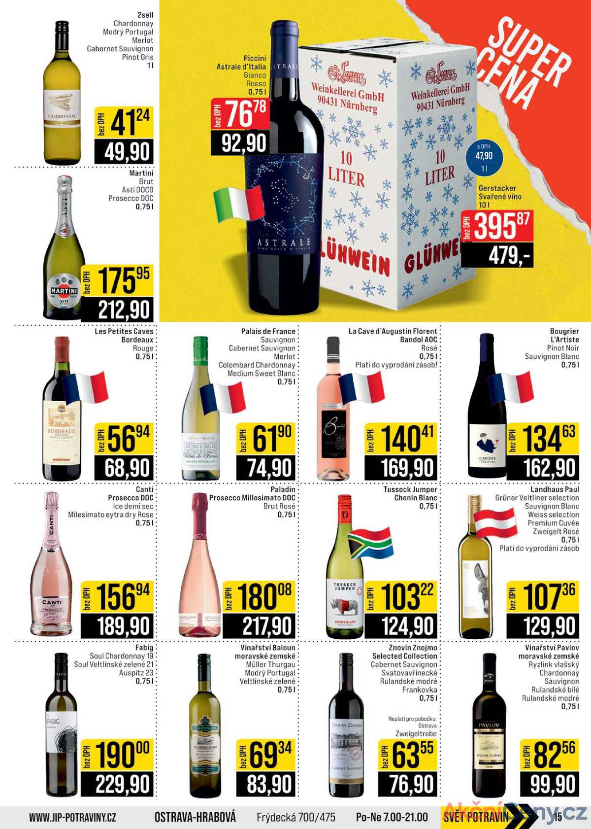 JIP Cash & Carry Brno, Praha, Ostrava, Jilemnice, Pardubice, Ostrava, Karlovy Vary, Olomouc a Zlín od 7.1. do 13.1.2026 strana 15
