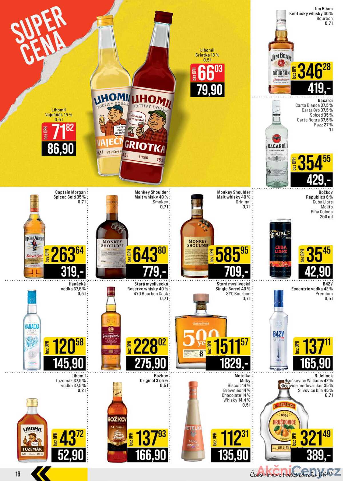 JIP Cash & Carry Brno, Praha, Ostrava, Jilemnice, Pardubice, Ostrava, Karlovy Vary, Olomouc a Zlín od 7.1. do 13.1.2026 strana 16