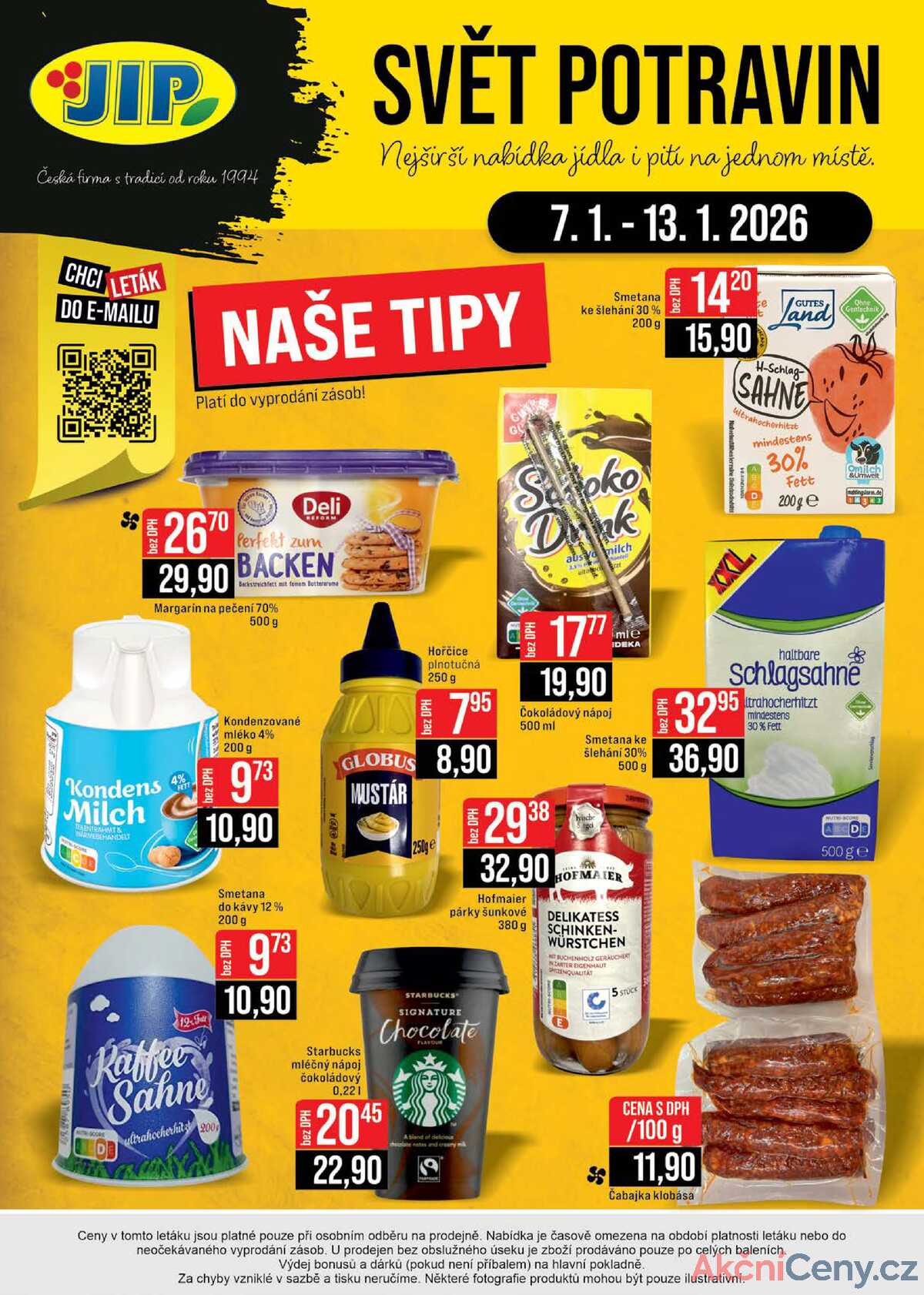 JIP Cash & Carry Brno, Praha, Ostrava, Jilemnice, Pardubice, Ostrava, Karlovy Vary, Olomouc a Zlín od 7.1. do 13.1.2026 strana 20