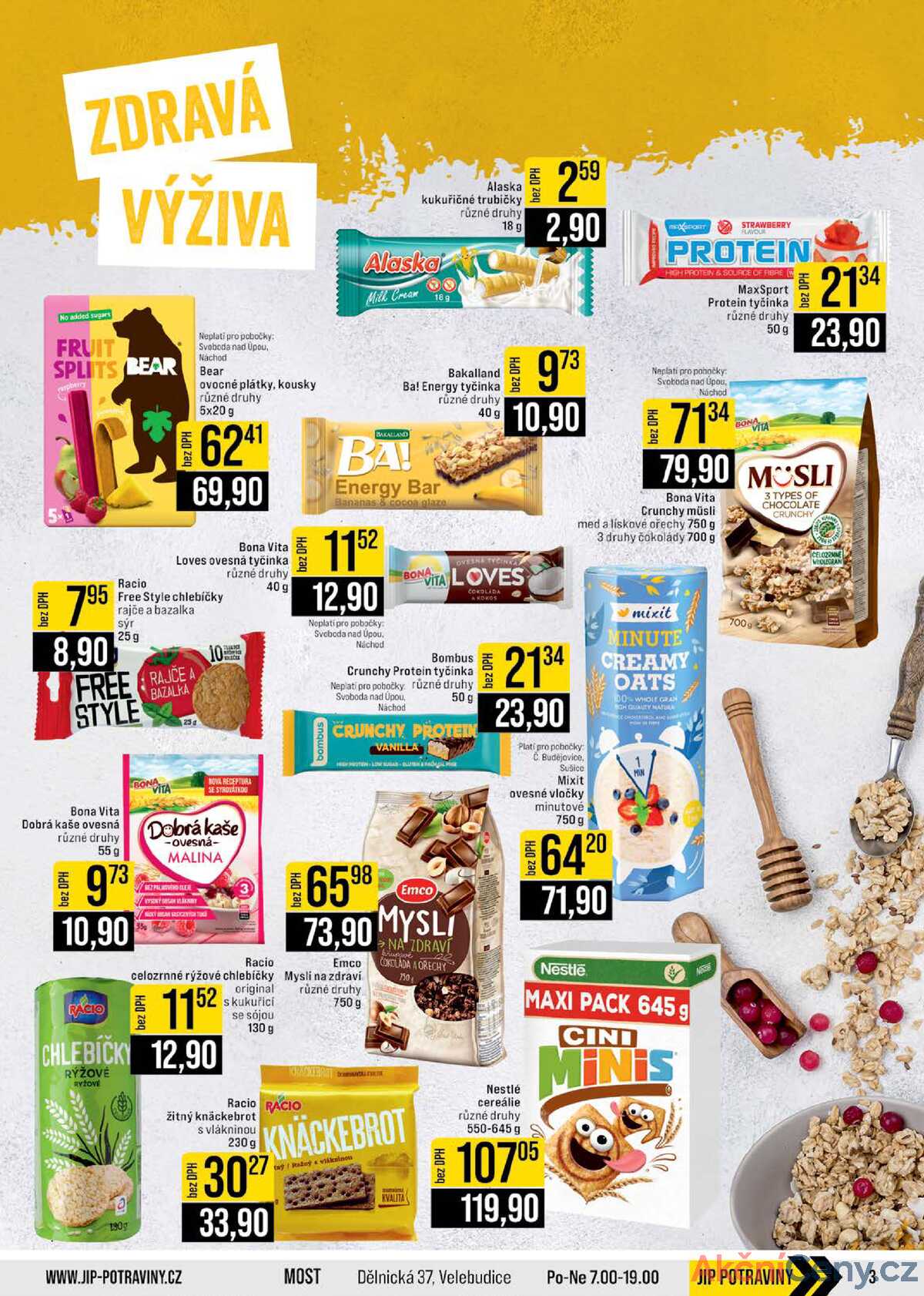 JIP Cash & Carry České Budějovice, Most, Náchod, Polička, Sušice a Svoboda nad Úpou od 7.1. do 13.1.2026 strana 3