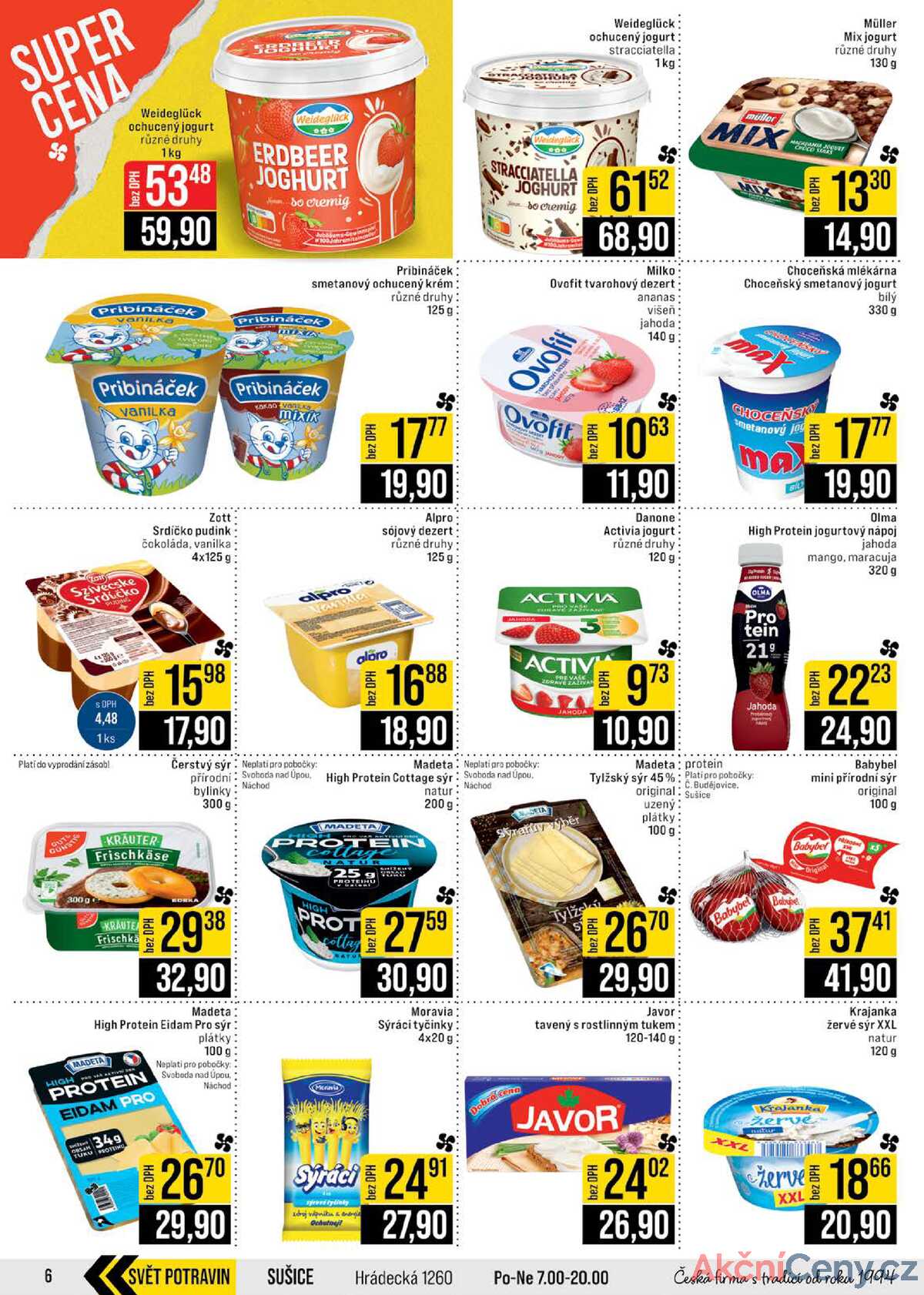 JIP Cash & Carry České Budějovice, Most, Náchod, Polička, Sušice a Svoboda nad Úpou od 7.1. do 13.1.2026 strana 6