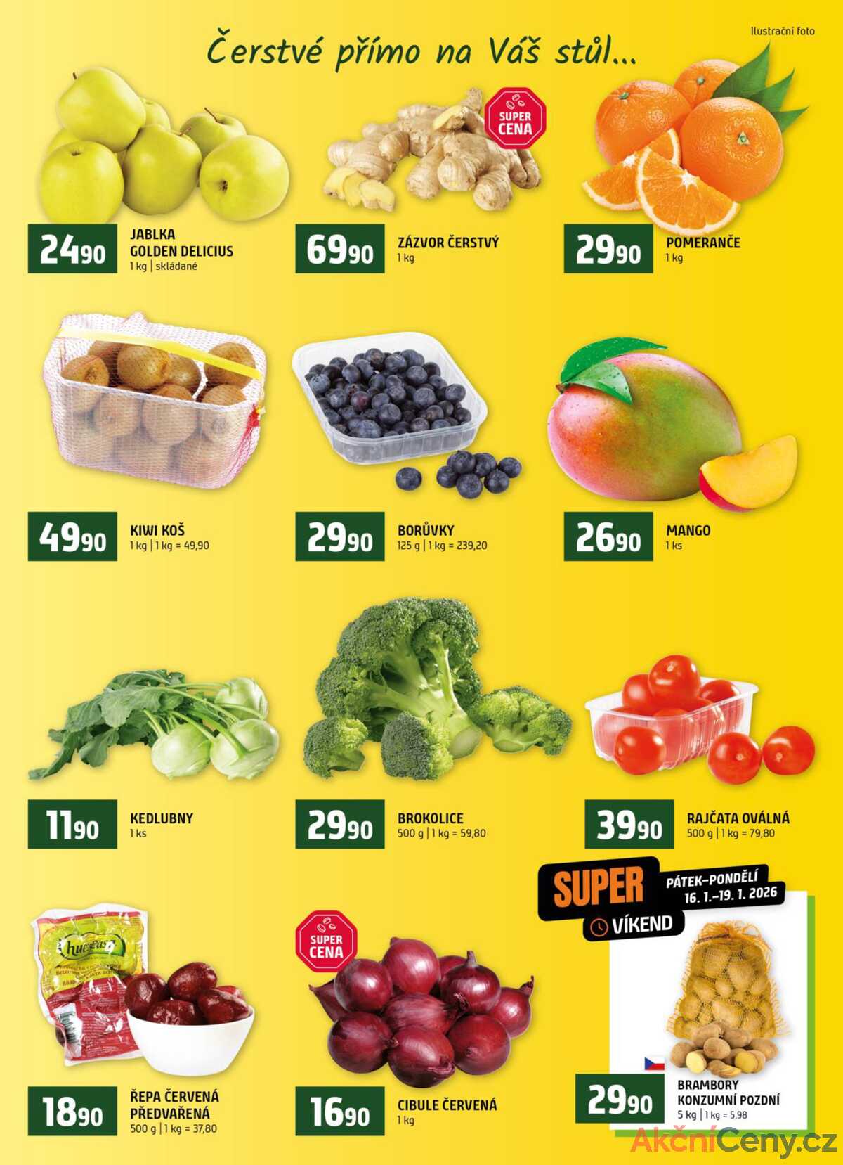 Terno České Budějovice, Třeboň, Trhové sviny, Bechyně, Týn nad Vltavou, Hradec Králové, Olomouc, Borovany od 14.1. do 20.1.2026 strana 6