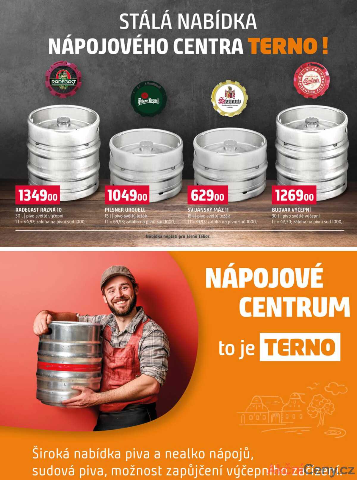 Terno České Budějovice, Třeboň, Trhové sviny, Bechyně, Týn nad Vltavou, Hradec Králové, Olomouc, Borovany od 14.1. do 20.1.2026 strana 17