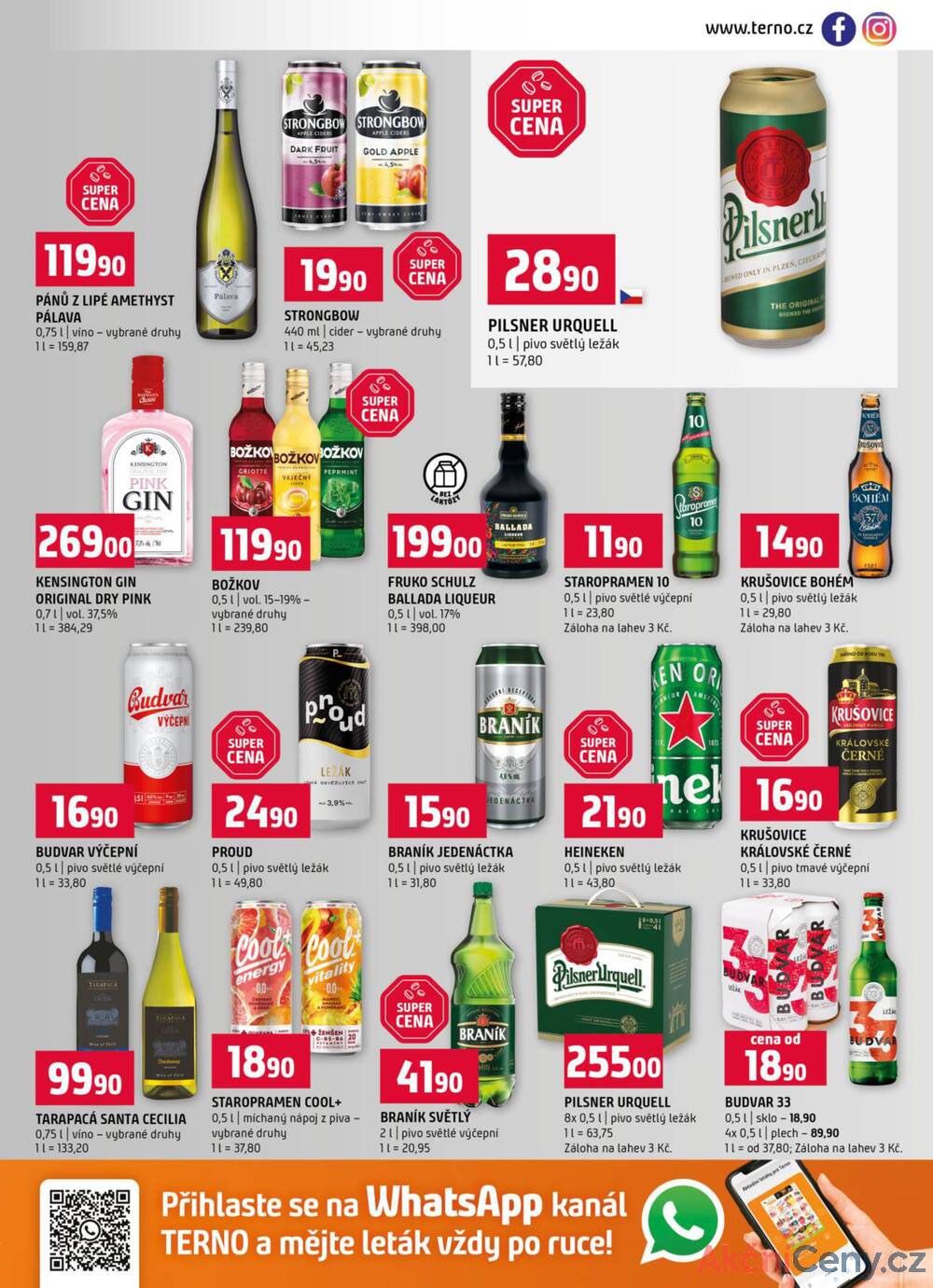 Leták Terno - Terno České Budějovice, Třeboň, Trhové sviny, Bechyně, Týn nad Vltavou, Hradec Králové, Olomouc, Borovany od 14.1. do 20.1.2026 - strana 13 Leták Terno - Terno České Budějovice, Třeboň, Trhové sviny, Bechyně, Týn nad Vltavou, Hradec Králové, Olomouc, Borovany od 14.1. do 20.1.2026 - strana 13