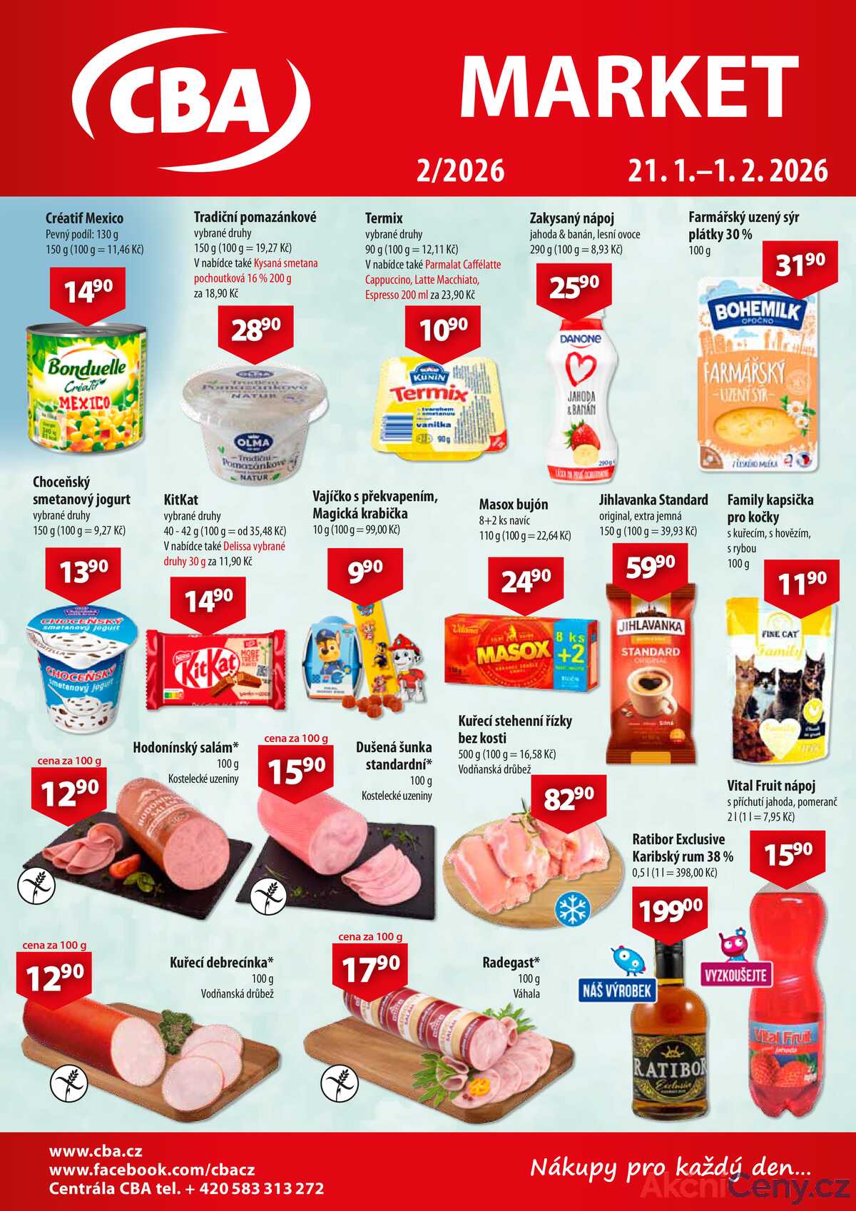 CBA Market od 21.1. do 1.2.2026 strana 1