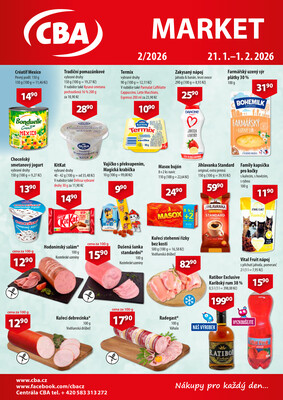 CBA Market od 21.1. do 1.2.2026