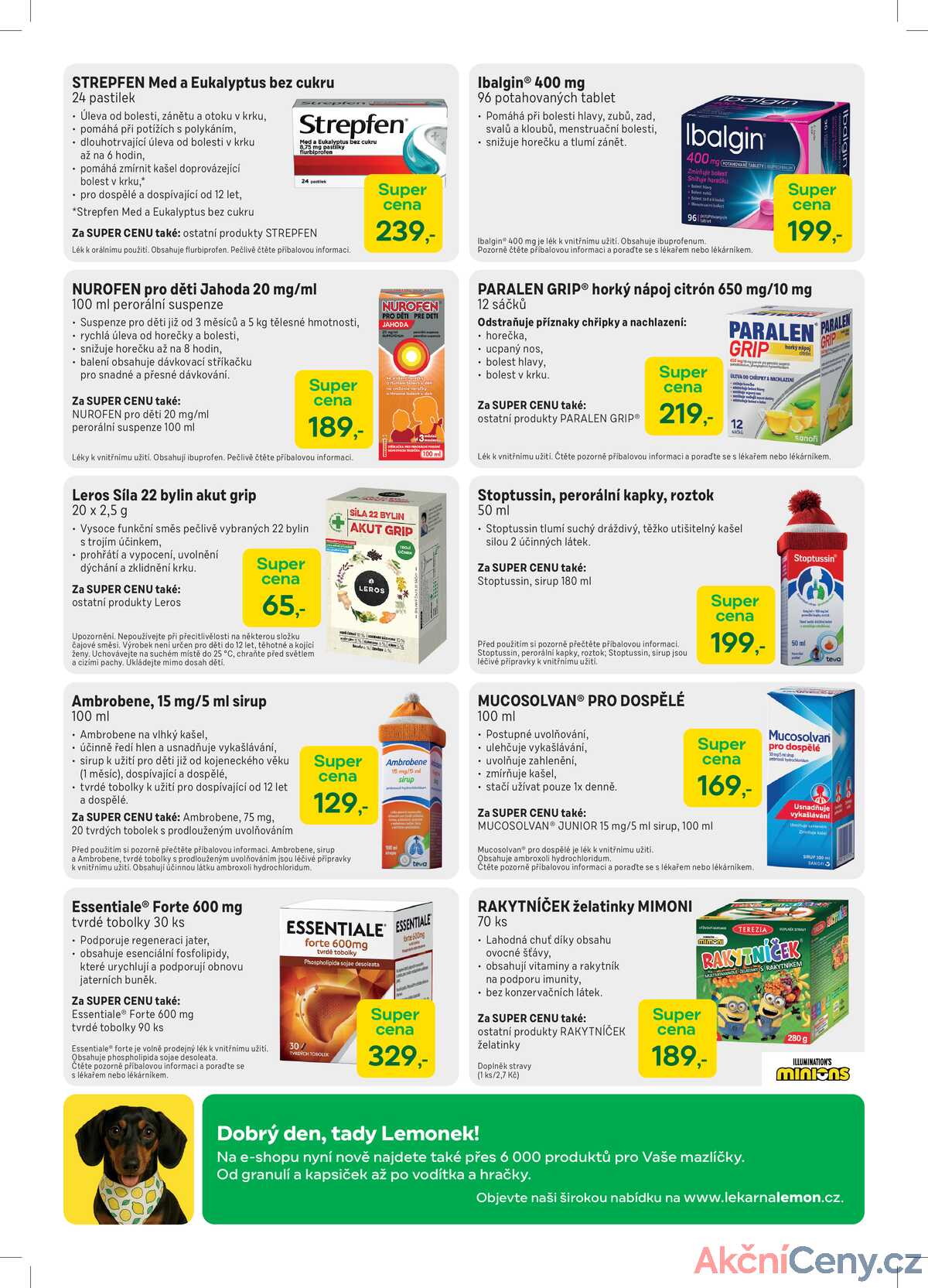 Lékárna LEMON od 2.1. do 31.1.2026 strana 2