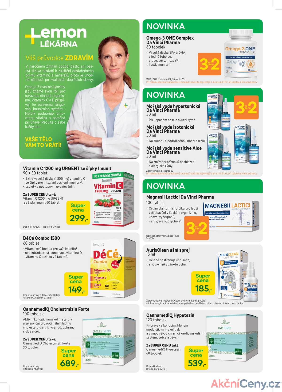 Lékárna LEMON od 2.1. do 31.1.2026 strana 3