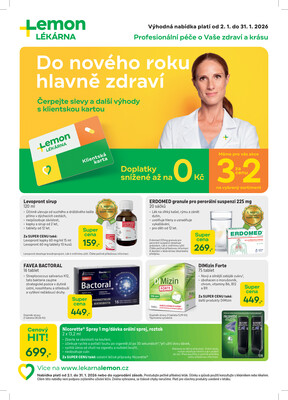 Lékárna LEMON letáky