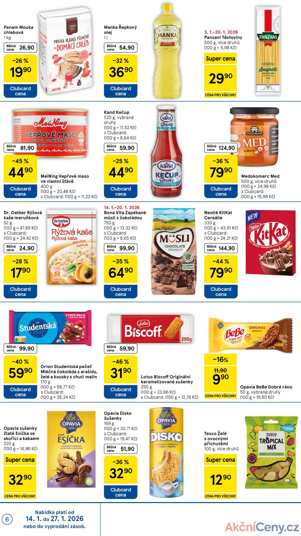 Tesco supermarkety od 14.1. do 20.1.2026 strana 6