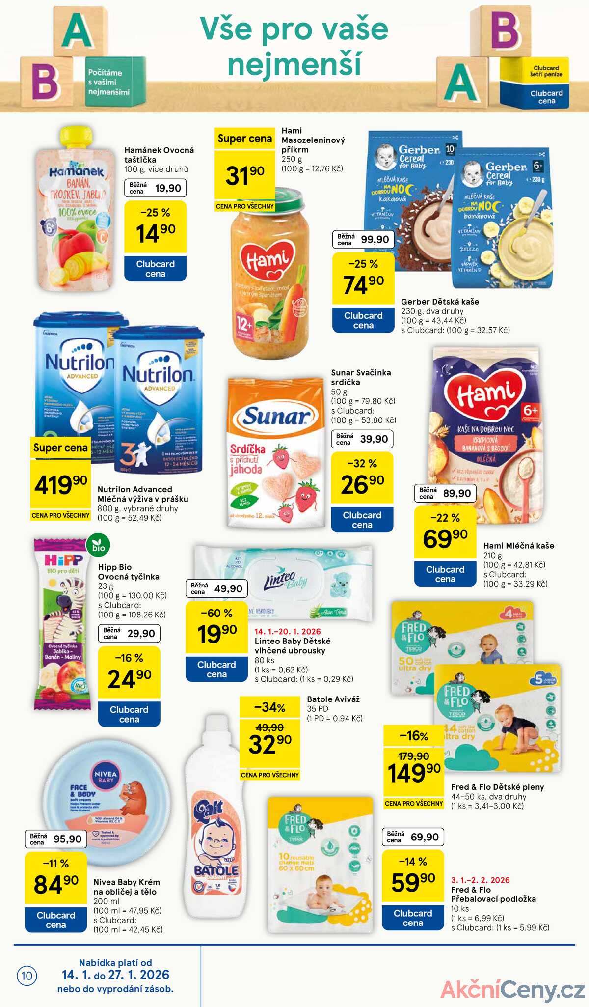 Tesco supermarkety od 14.1. do 20.1.2026 strana 10