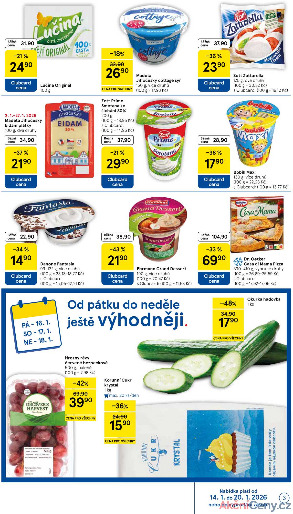 Tesco malé hypermarkety od 14.1. do 20.1.2026 strana 3