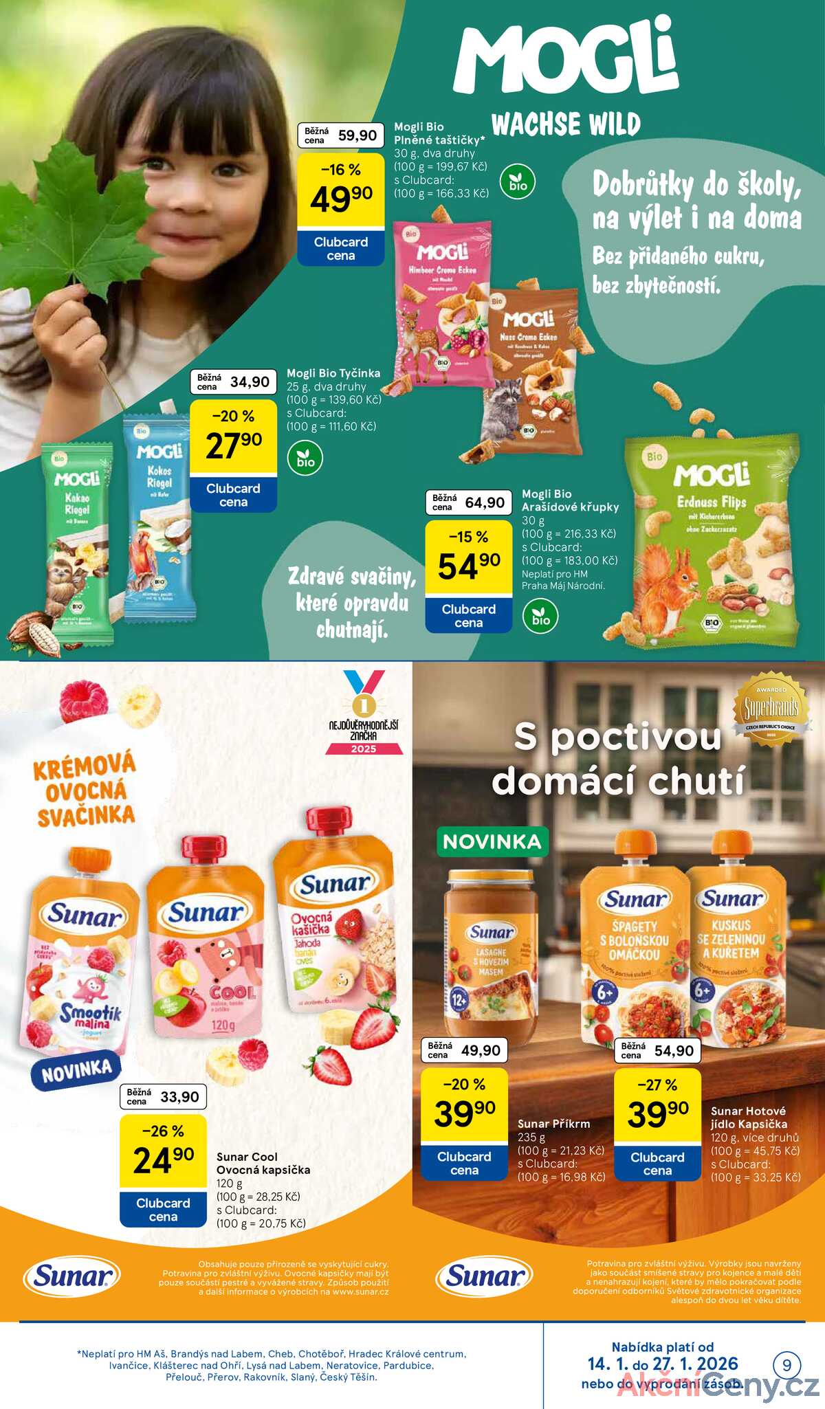 Tesco malé hypermarkety od 14.1. do 20.1.2026 strana 9