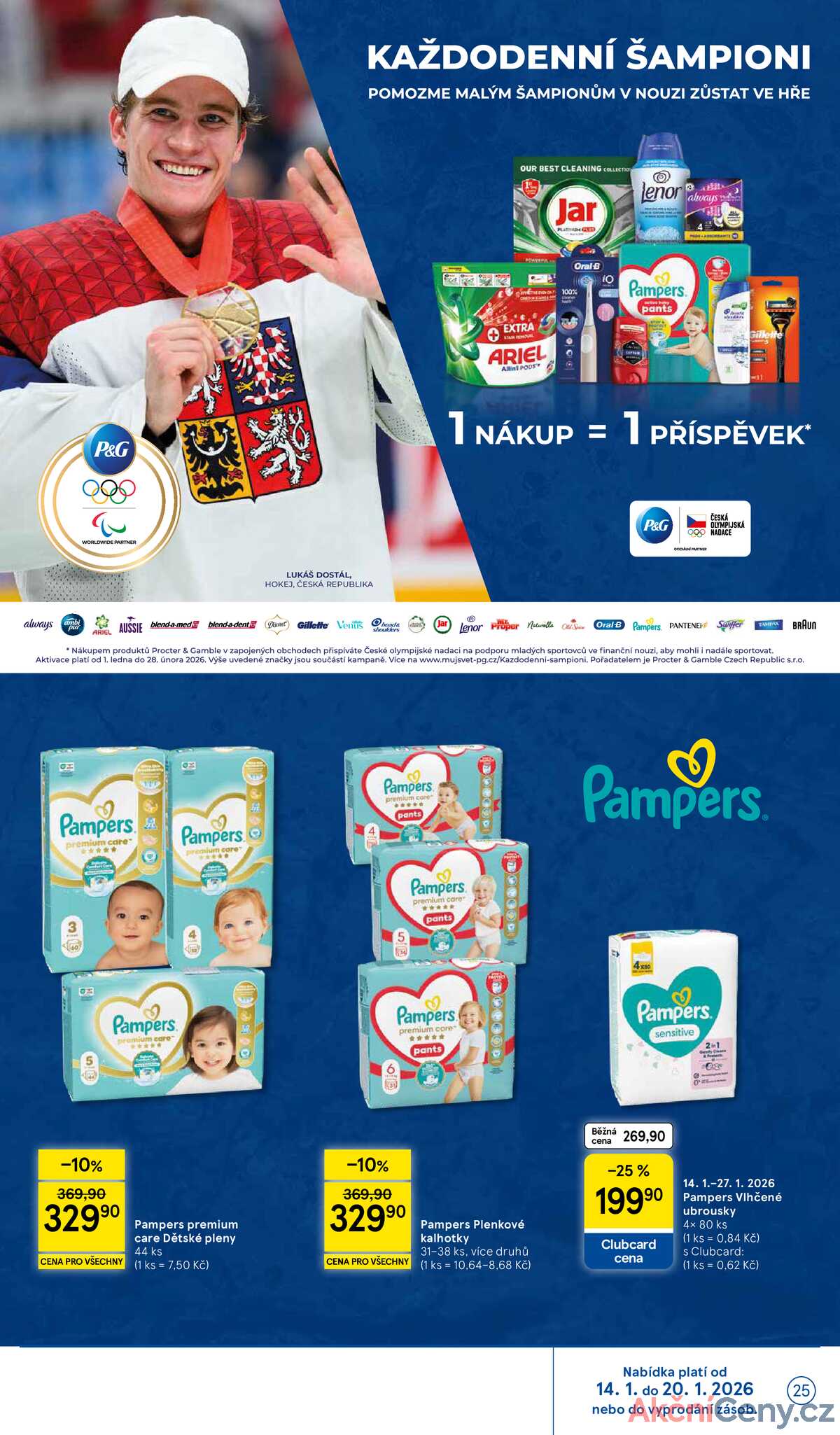 Tesco malé hypermarkety od 14.1. do 20.1.2026 strana 25